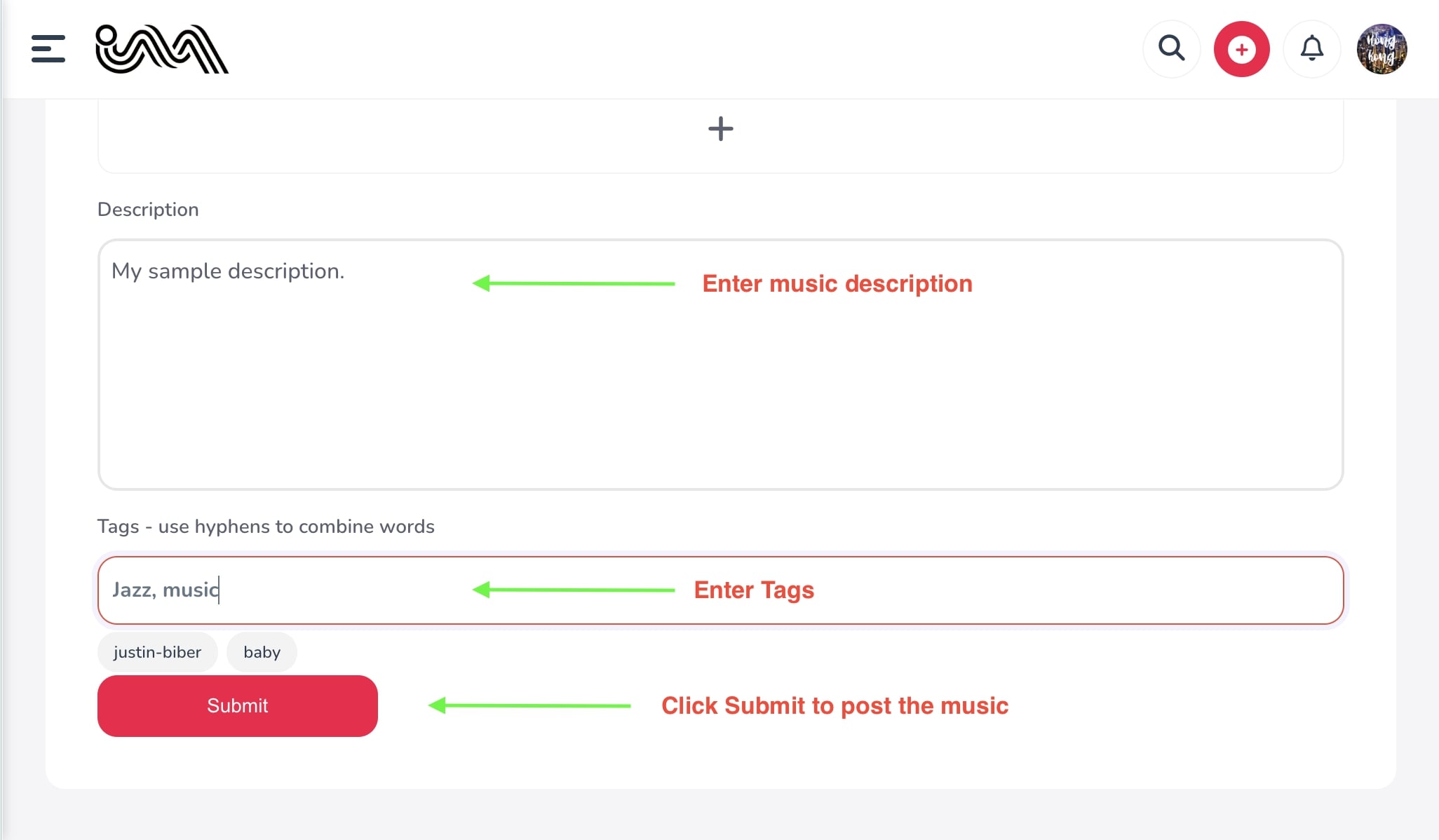 Step 3: Upload and Add Details