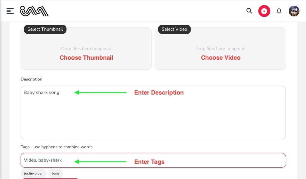 Step 3: Upload and Add Details